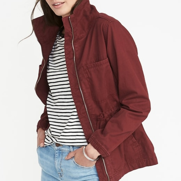 old navy twill field jacket